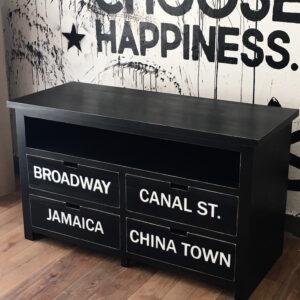 mueble para tv vintage industrial