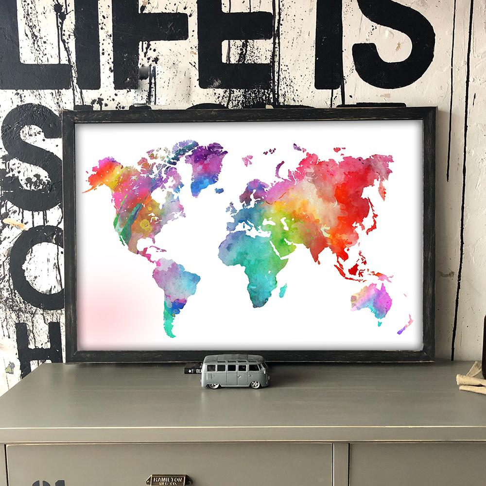 Cuadros de Mapas