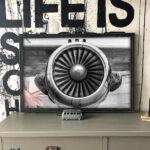 Cuadro "Turbina" Industrial Style