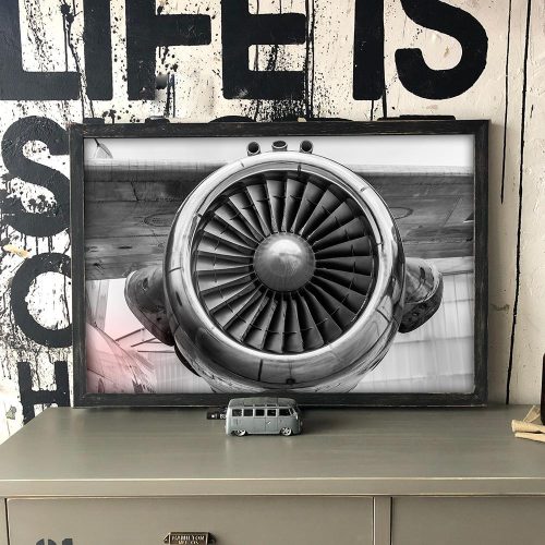 Cuadro "Turbina" Industrial Style