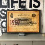 Cuadro "Diego Maradona" Stadio File