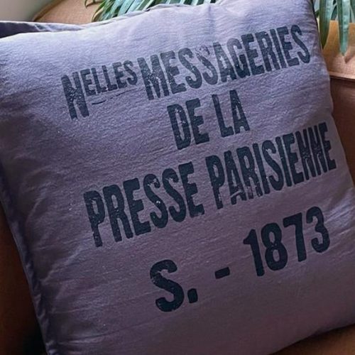 Almohadón "PRESSE" Cemento 60x60