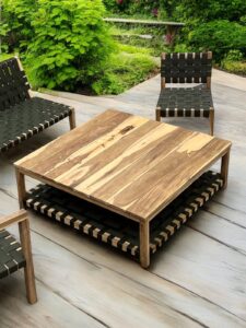Mesa de centro exterior