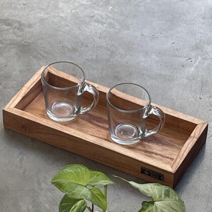 Bandeja de madera Talle M.