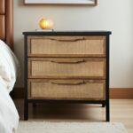 Mesa de luz J3 Japandi Negra