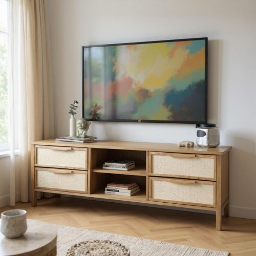 Rack para TV Japandi 180