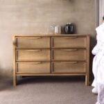 Cómoda J6 Japandi Rafia Tostada