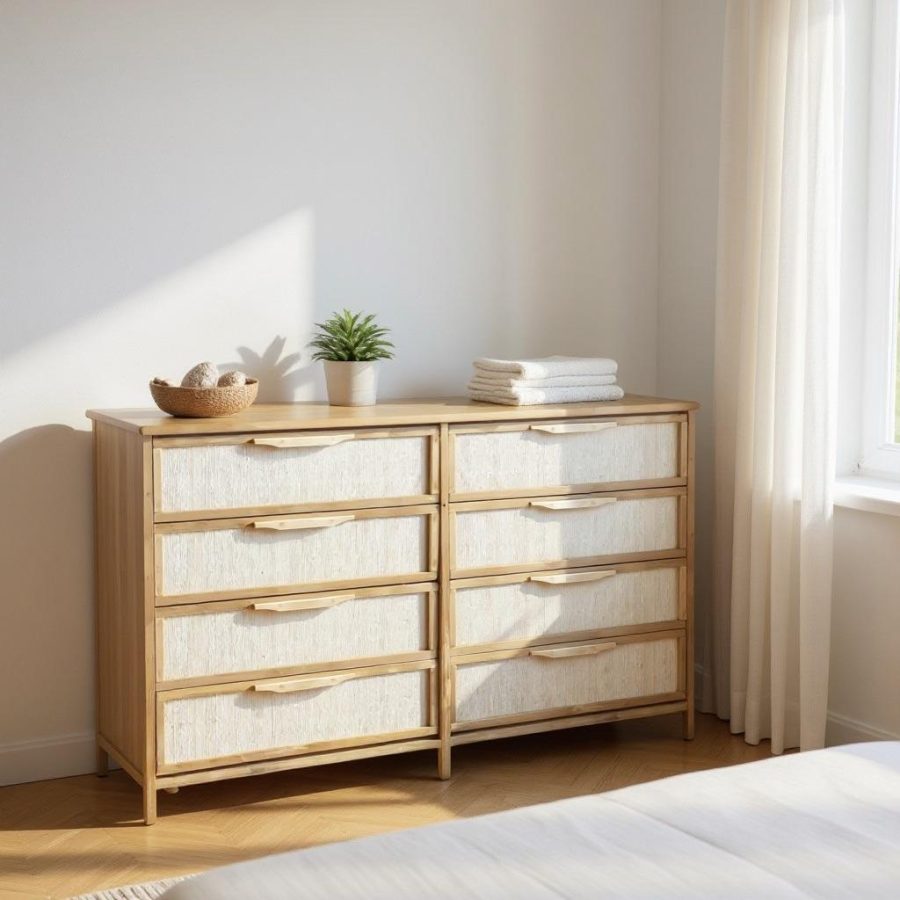 Comoda de 8 cajones