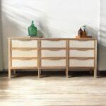 Cómoda Japandi J9 Ráfia