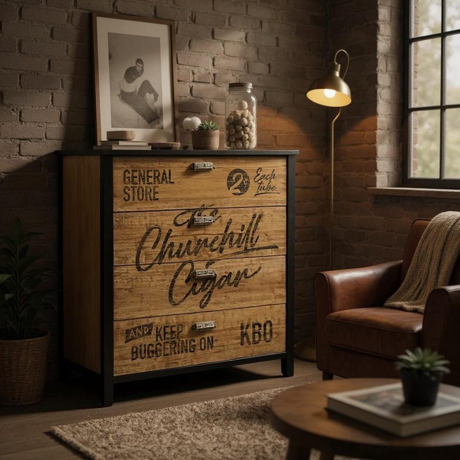 Chifonier cajonera industrial