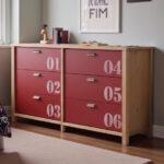 Cómoda N6 Brooklyn  Baja Rojo